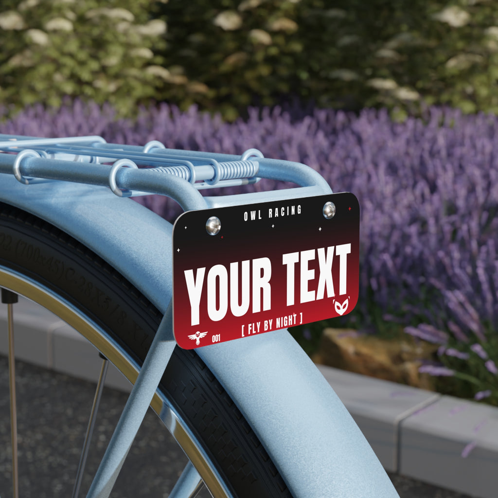 Custom Moto Plate