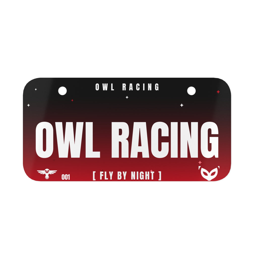 Owl Racing Moto Plate
