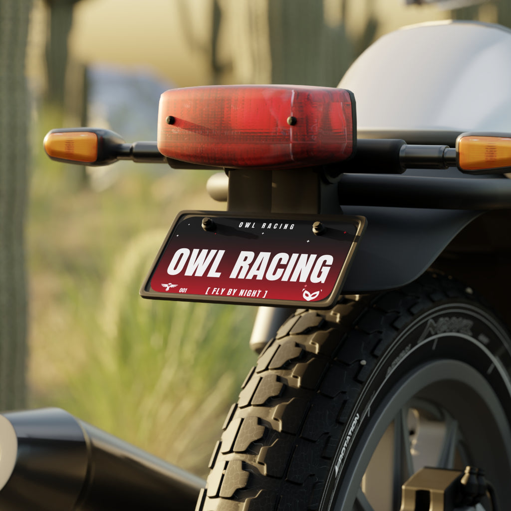 Owl Racing Moto Plate