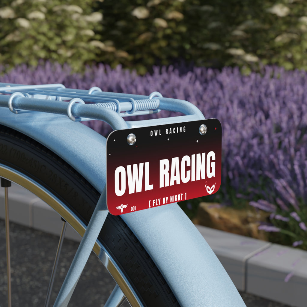 Owl Racing Moto Plate