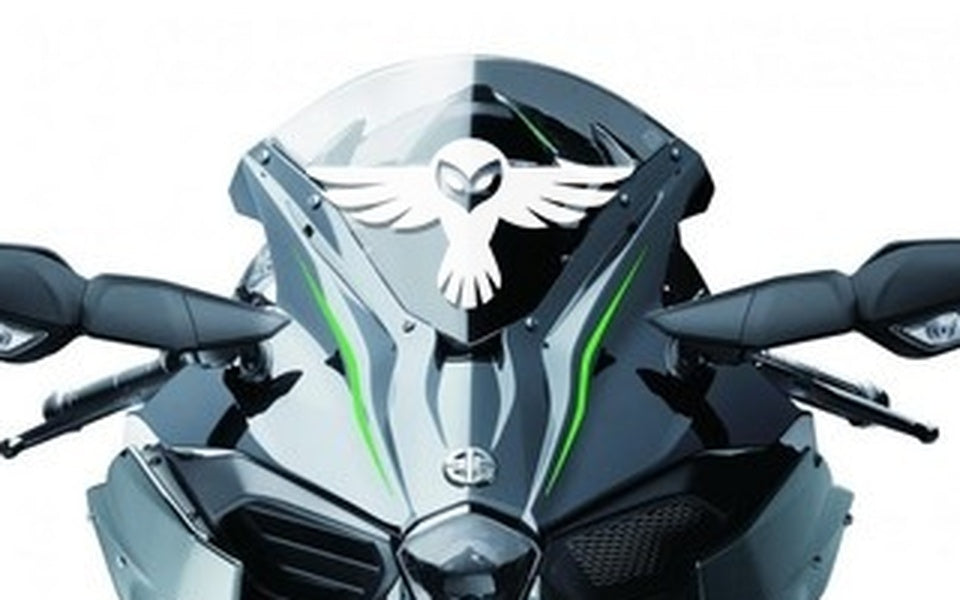 Owl Racing Windshield Decal